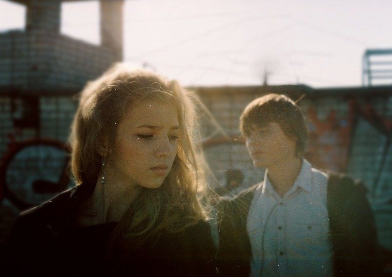 грусть, расставание, пара  фото превью