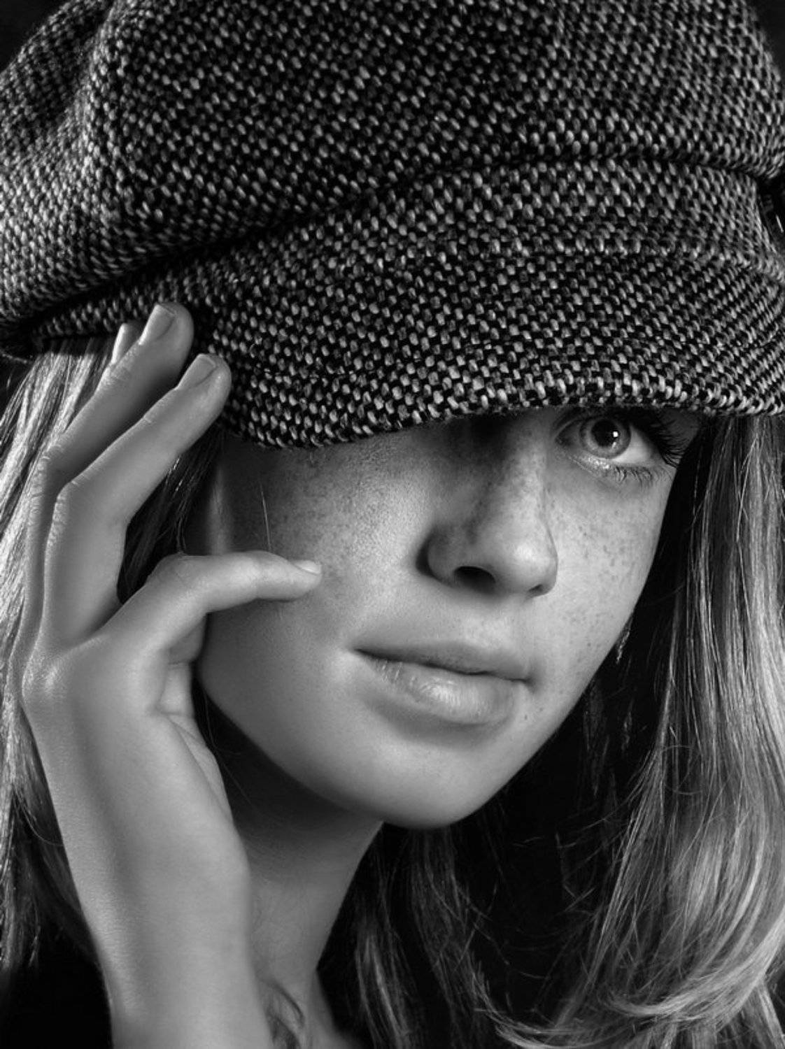 веснушки, девушка, солнце, улыбка, портрет, рыжая, майкоп,кепка, Анастасия Овчинникова