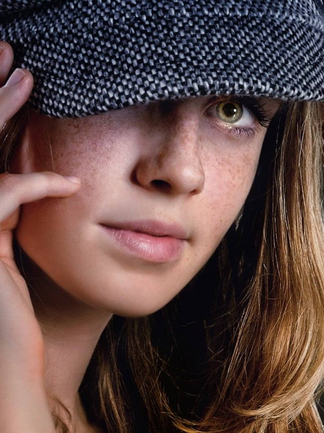 веснушки, девушка, солнце, улыбка, портрет, рыжая, майкоп,кепка, Анастасия Овчинникова