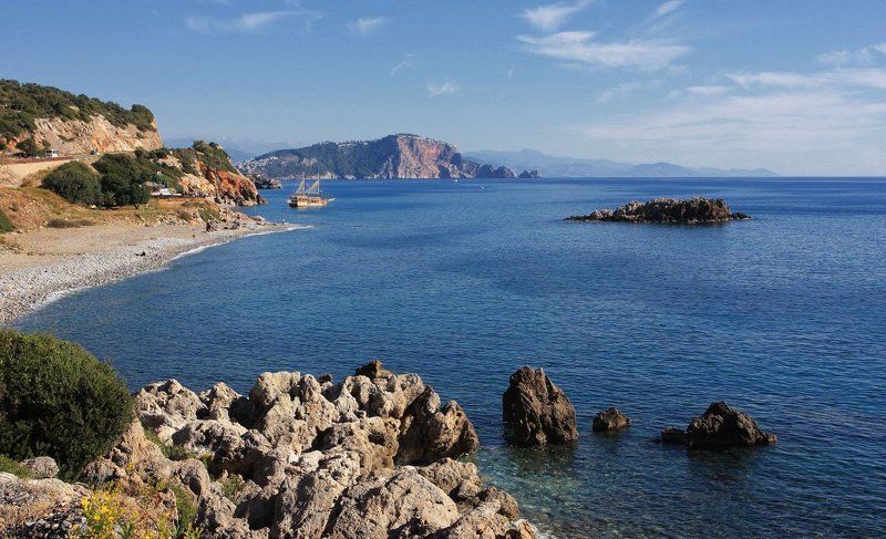 море, турция, алания Алания фото превью