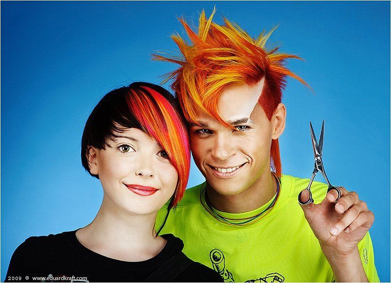 прически, стрижки, краска для волос Wella trend vision 2009 фото превью