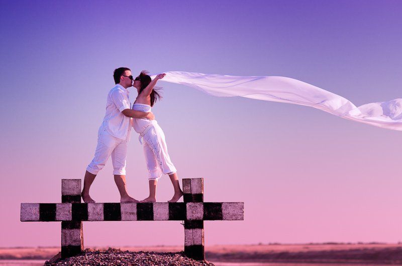 love story, баскунчак, пара, история любви На краю света... фото превью