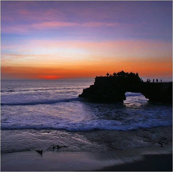 индонезия, бали, закат, океан, Сергей Гаспарян