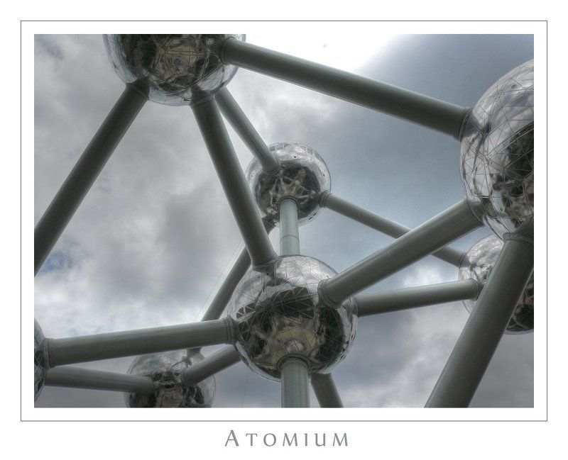 брюссель, атомиум Атомиум фото превью