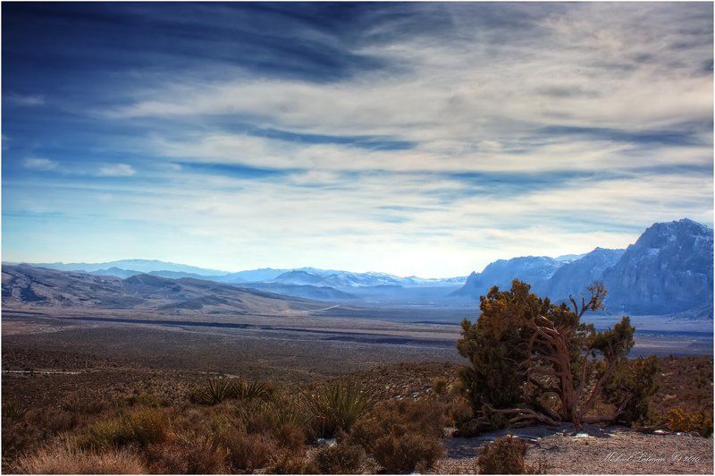 desert, mojave, pain, mountains Mojave Desert. Almost noon. фото превью