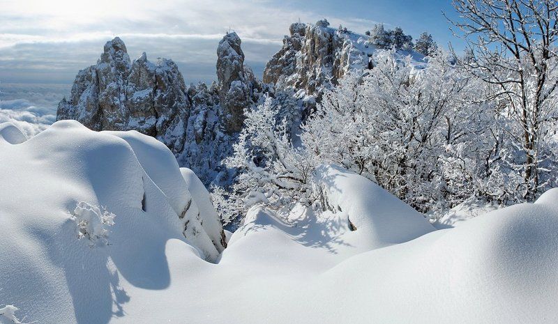 крым, зима, айпетри *** фото превью