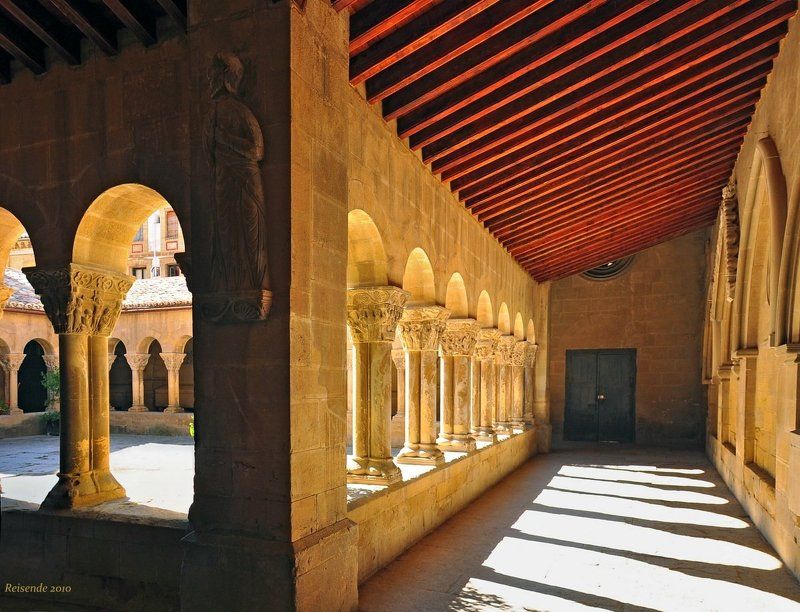 испания, арагон, уэска, клуатр, monasterio, san, pedro, viejo Клуатр фото превью