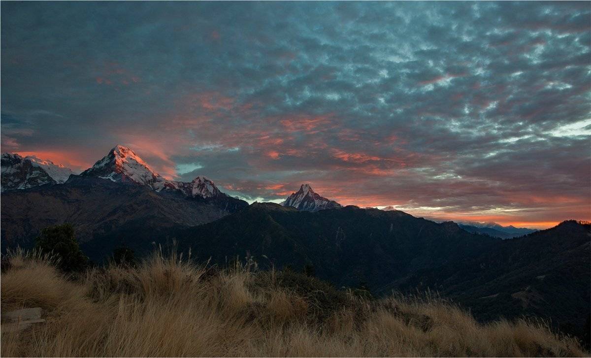 аннапурна, горы, восход, Сергей