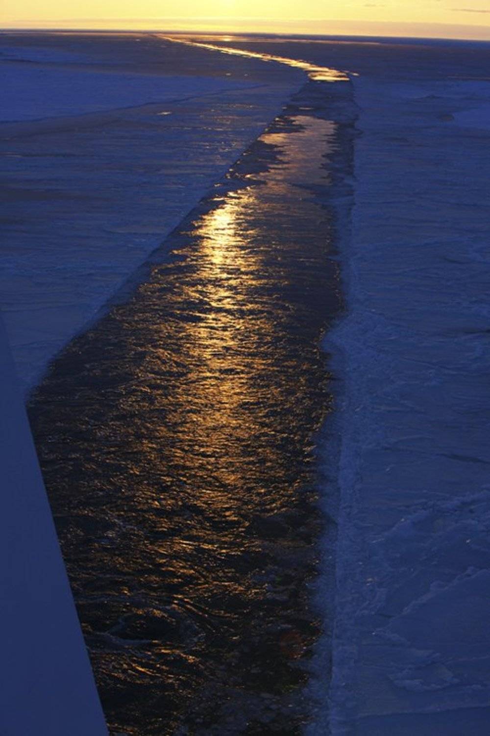 лёд, закат, надежда, Шварц  Леонид - shvartsphoto