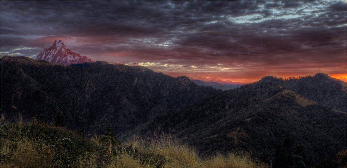 непал, горы, восход, Сергей