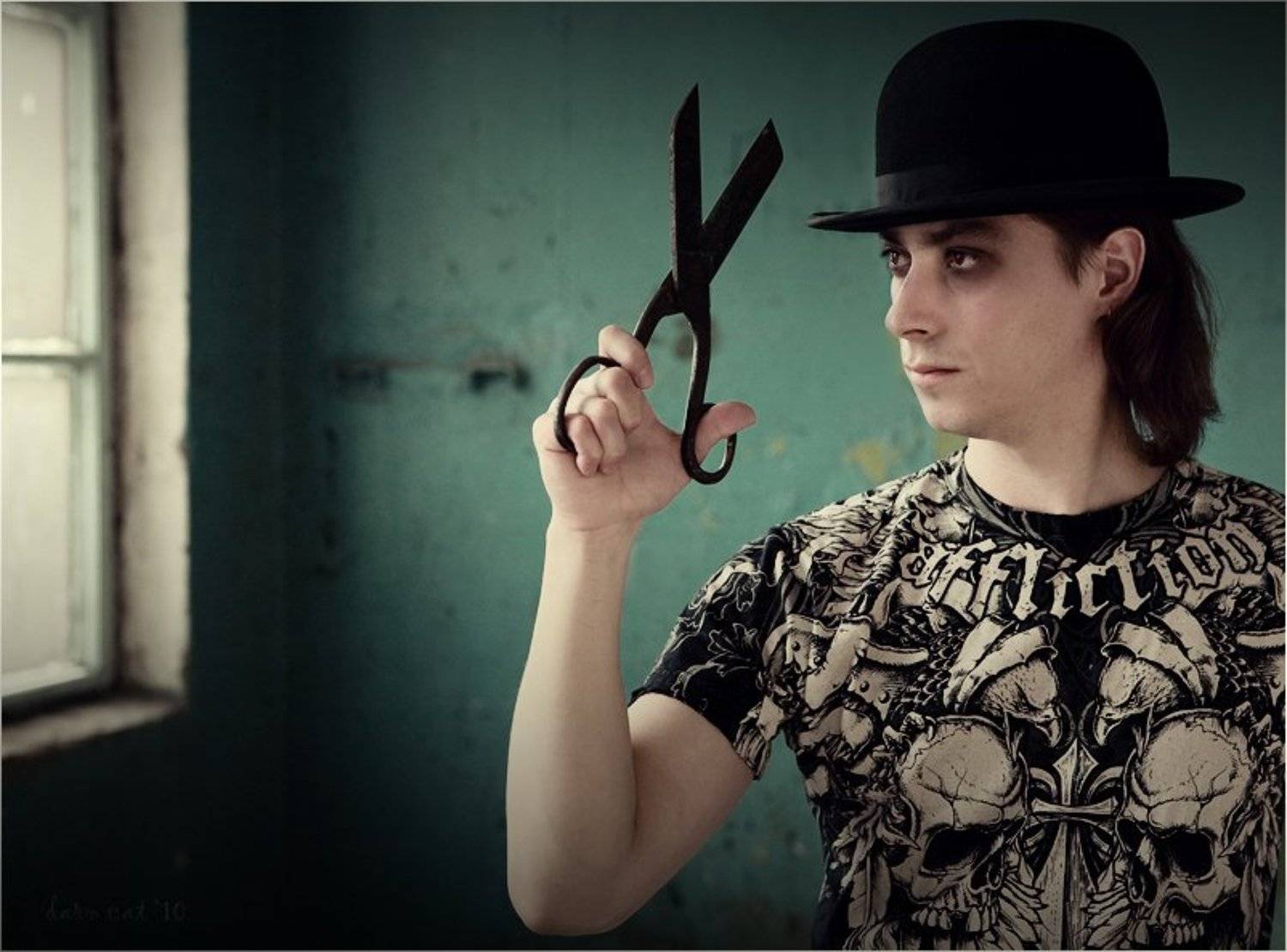 герои, моих, снов, парикмахер, ножницы, мужчина, флит-стрит, суини тодд, Darn Cat