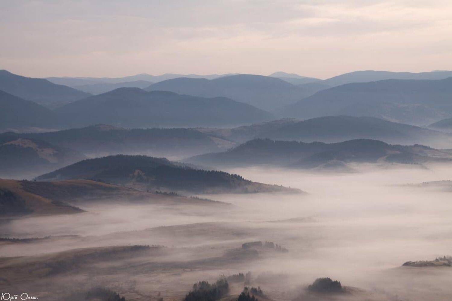 боржава, карпати, туман, ранок, Юрій