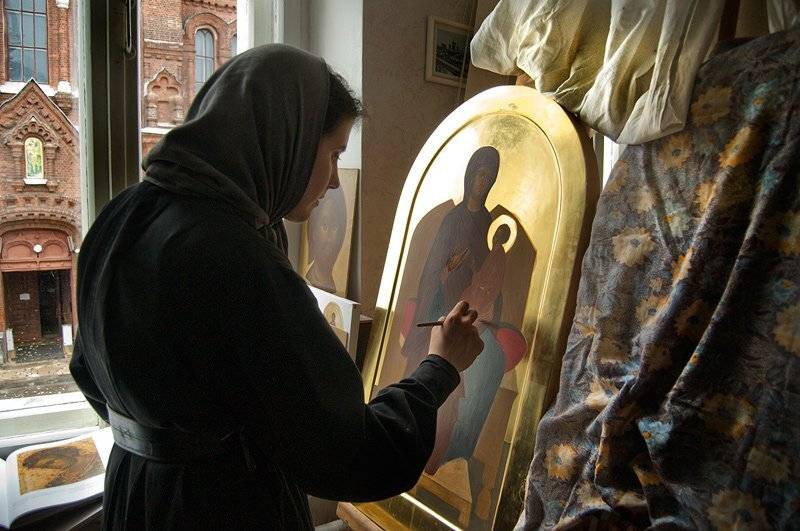 икона, иконописец,, Анна