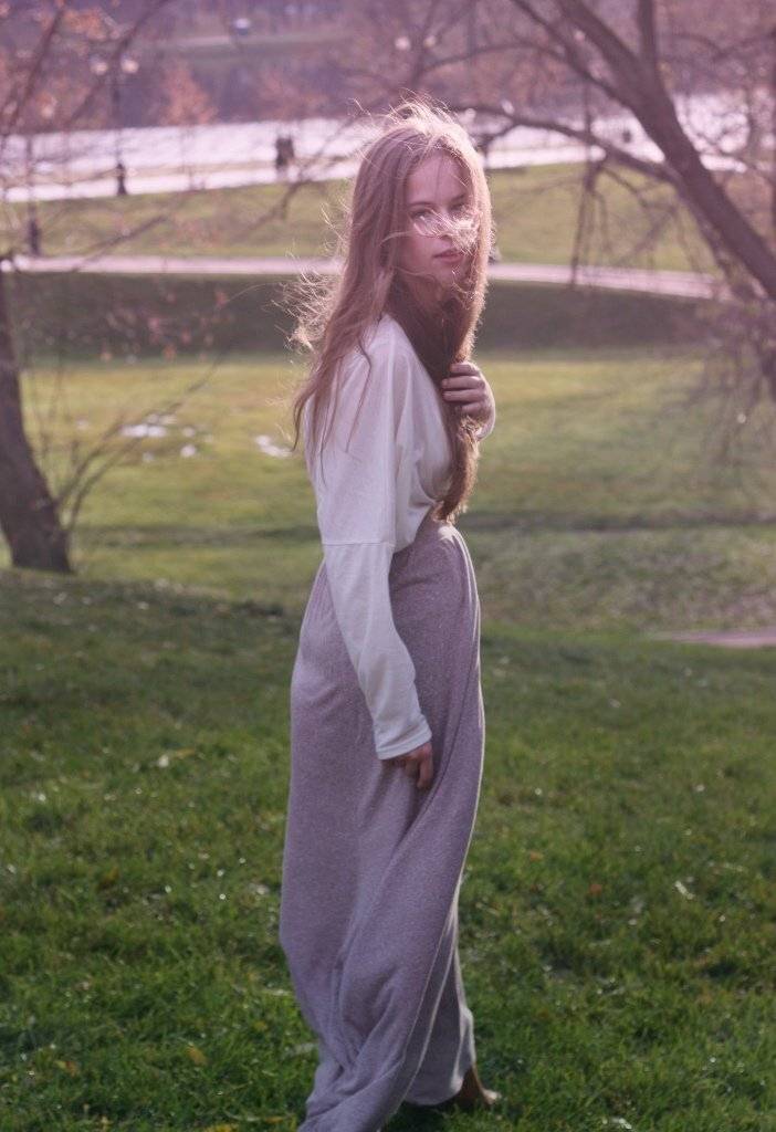 девушка, царицыно, природа, Вера Вахромеева