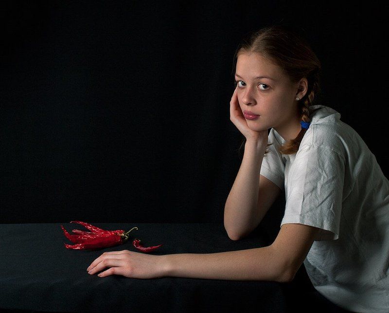 девочка с перчиками фото превью