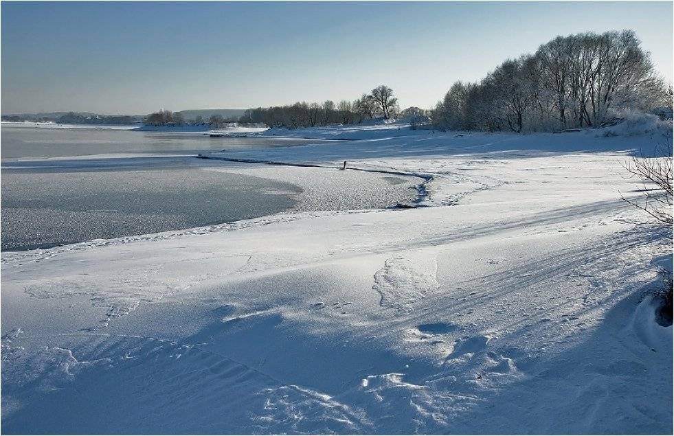 подмосковье, зима, мороз, москва-река, Сергей Гаспарян