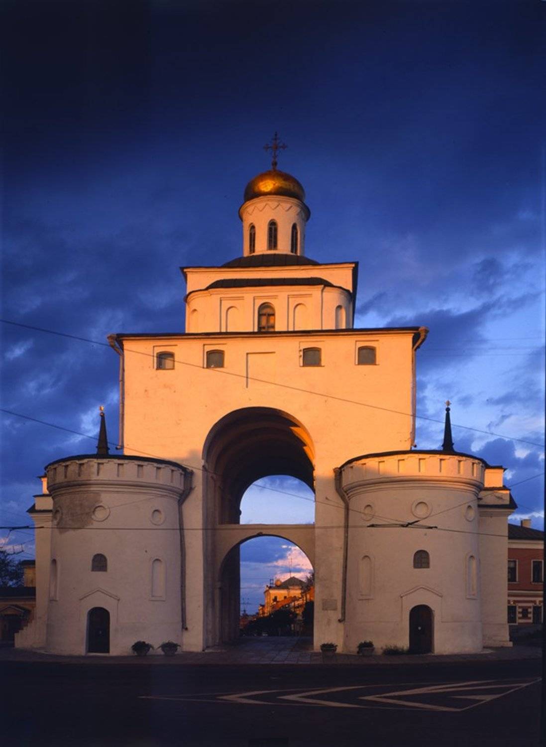 владимир, ворота,закат, Шварц  Леонид - shvartsphoto