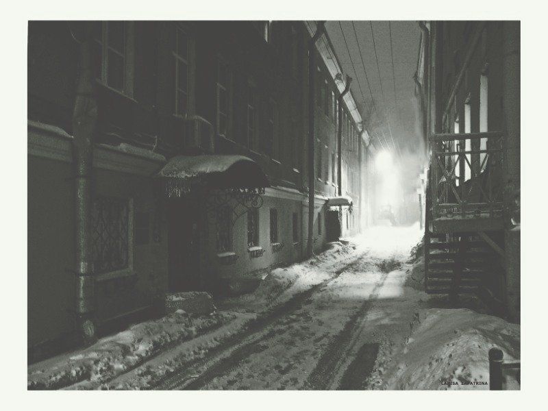 васильевский, остров Глухая зима фото превью