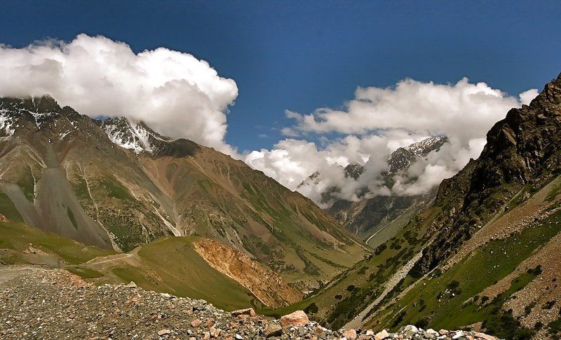 зацепилась тучка. (вариант).. фото превью