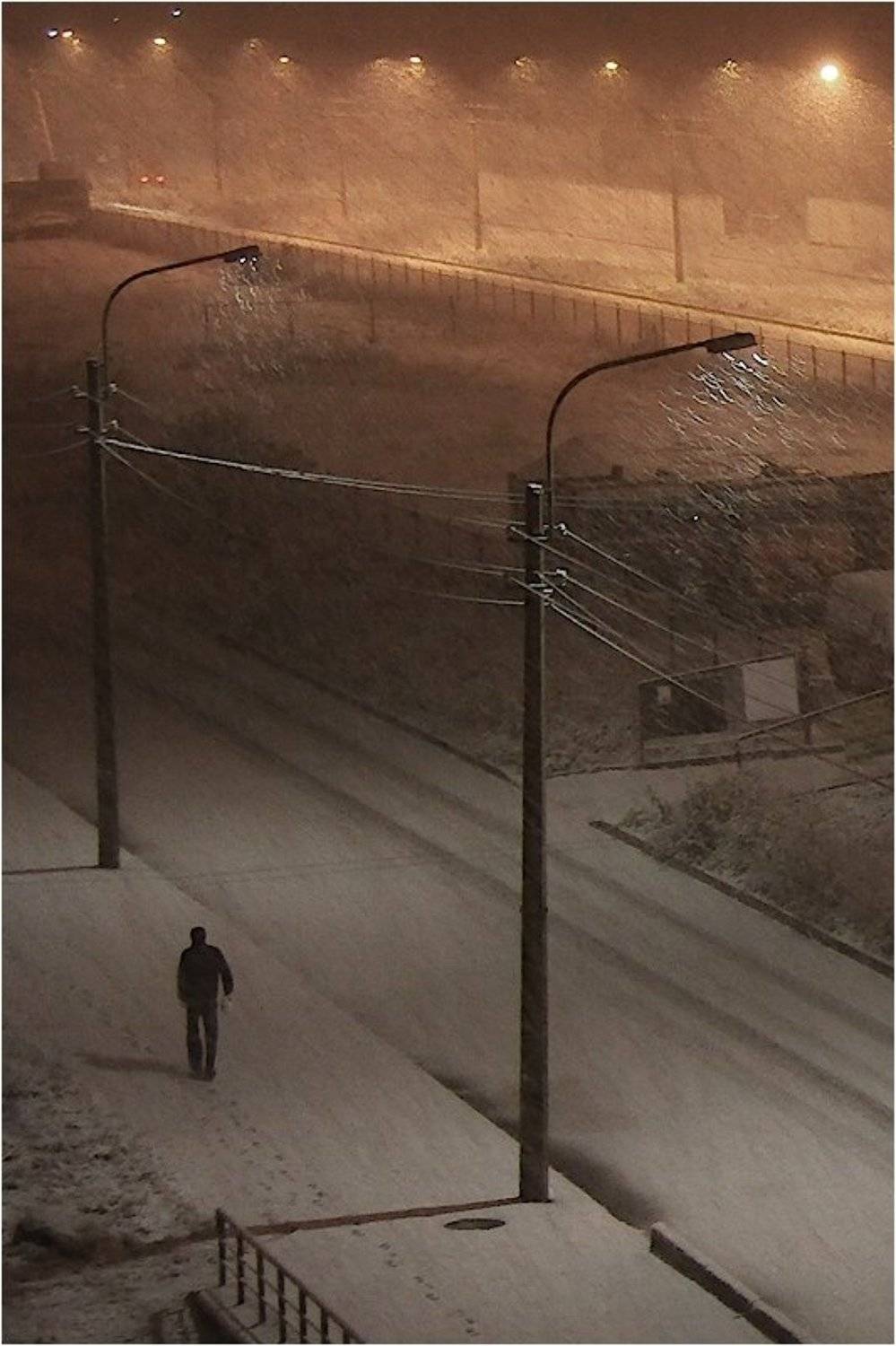 снег,холодно,ночь, Andrey D