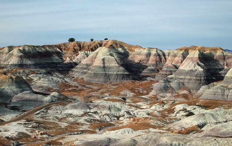 горы, дорога, аризона, ландшафт, природа, пейзаж Дорожка в Оз... фото превью