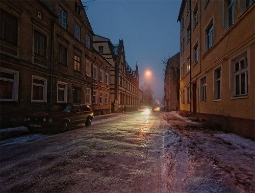 Зимним вечером