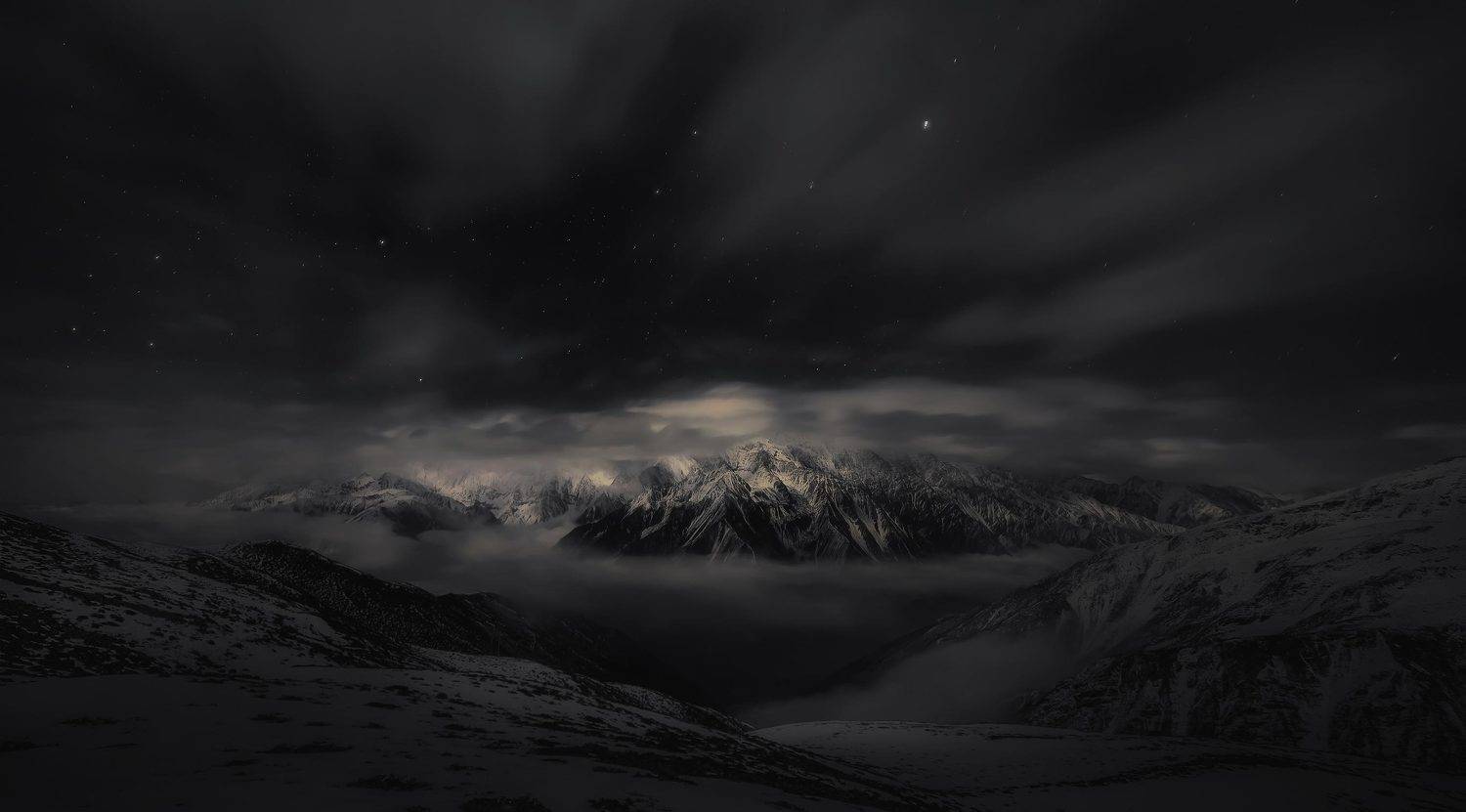 travel landscape mountain china sichuan natural snowmountain, Alkaid