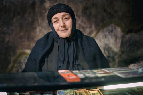 Взгляд, который встретил меня в Вардзии.