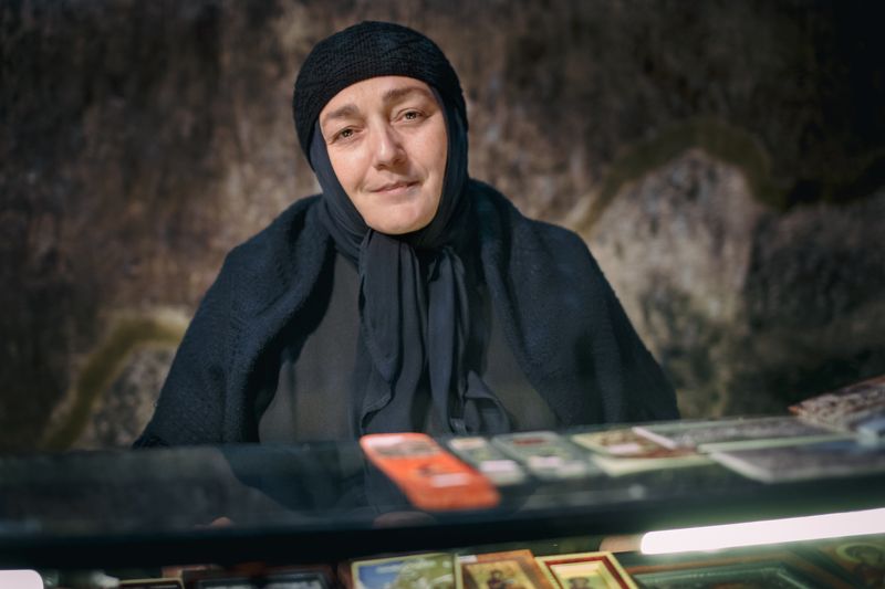 вардзия, грузия, просветленная, светлаая душа,взгляд Взгляд, который встретил меня в Вардзии. фото превью