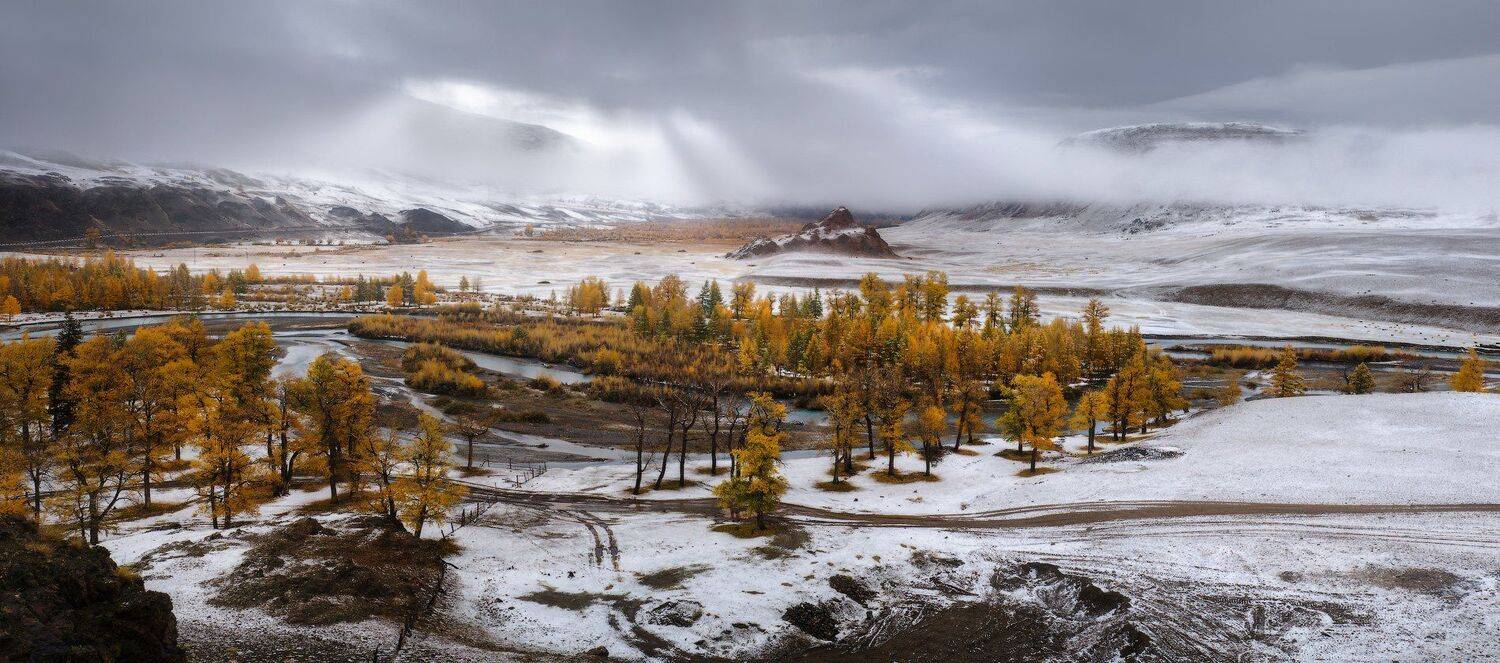 алтай, горы, осень, Владимир Ляпин