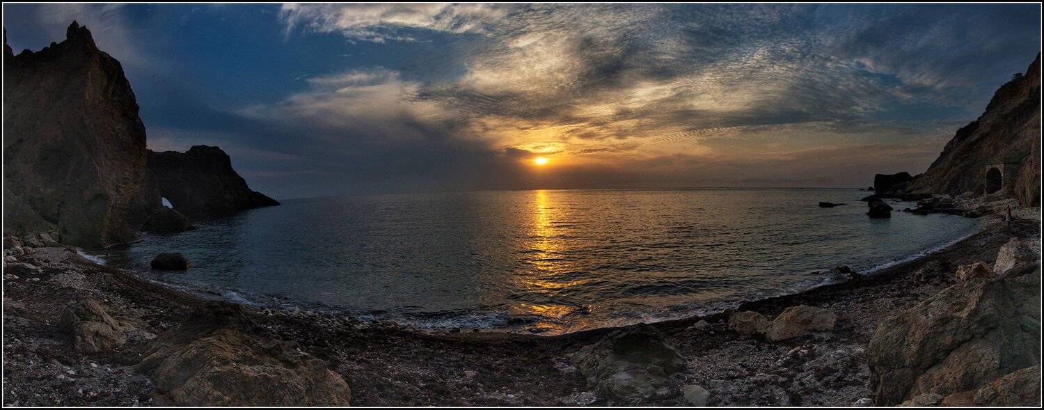 крым, осень, вечер, фиалент, АНАТОЛИЙ ДОВЫДЕНКО