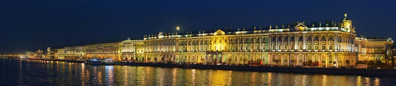 Две стороны дворцового моста фото превью