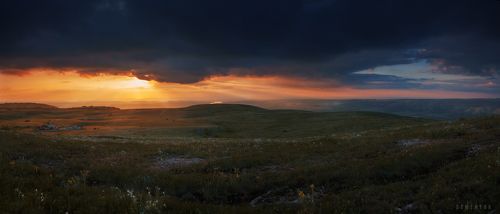 Вечерний Чатыр-Даг.