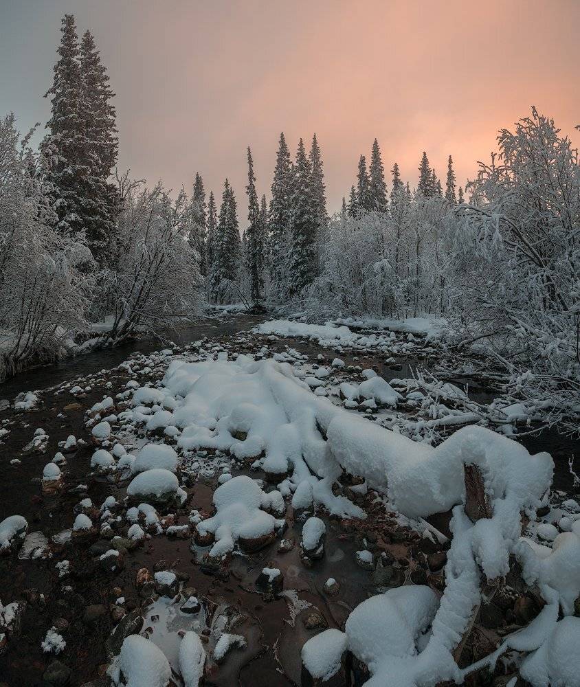 умболка, север, кольский, ноябрь, хибины, Роман Горячий