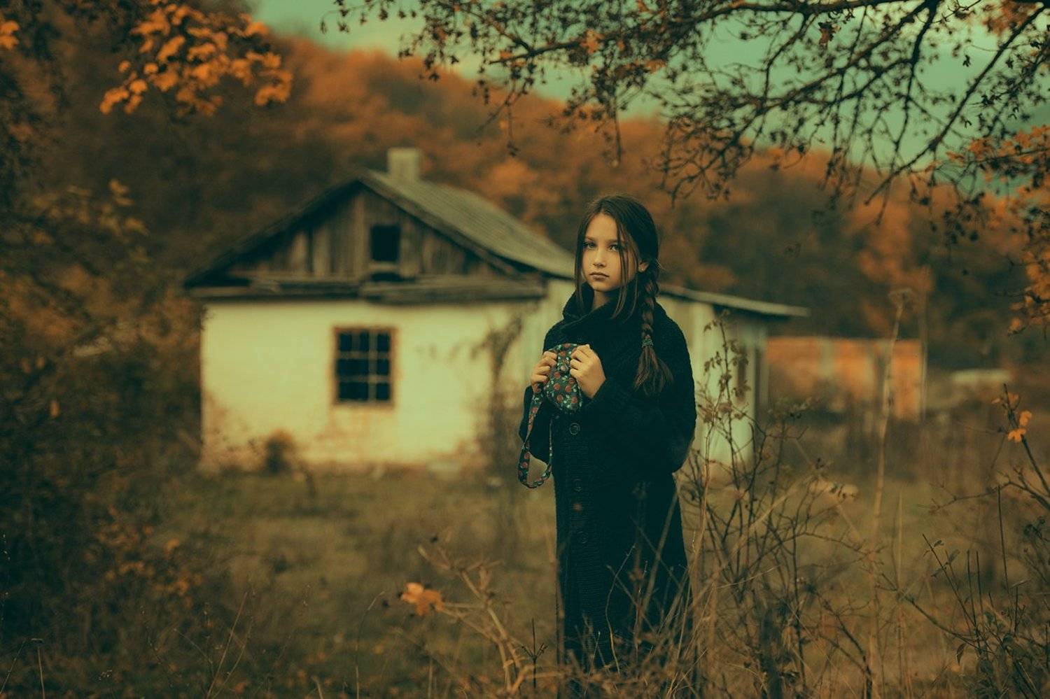 осень, девочка, портрет, Вьюшкин Игорь