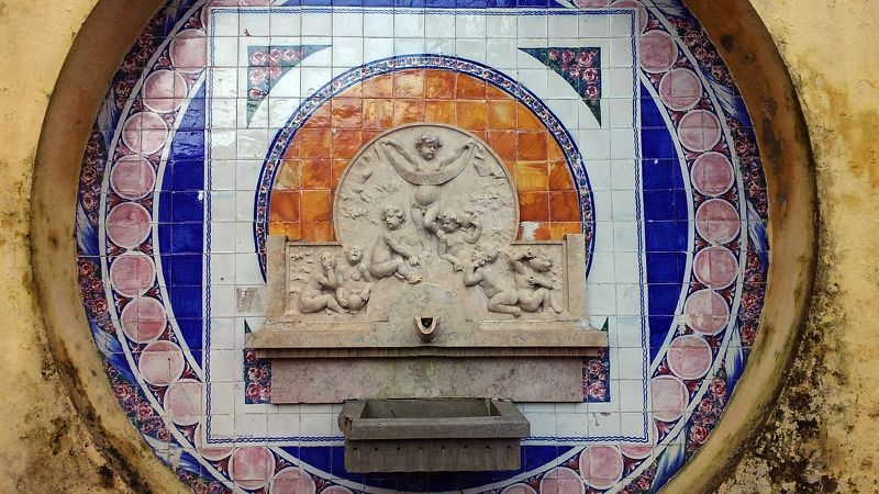 city/architeture, still life, travel, street Fountain in Sintra фото превью