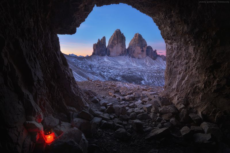 Утро Tre Cime di Lavaredo фото превью