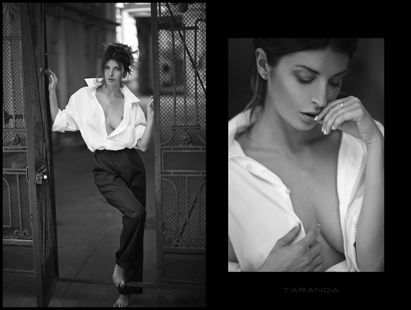 girl, kiev, ukraine, street, portrait, sweet, light, sexy, beauty, retro, nude, suit, bw  фото превью