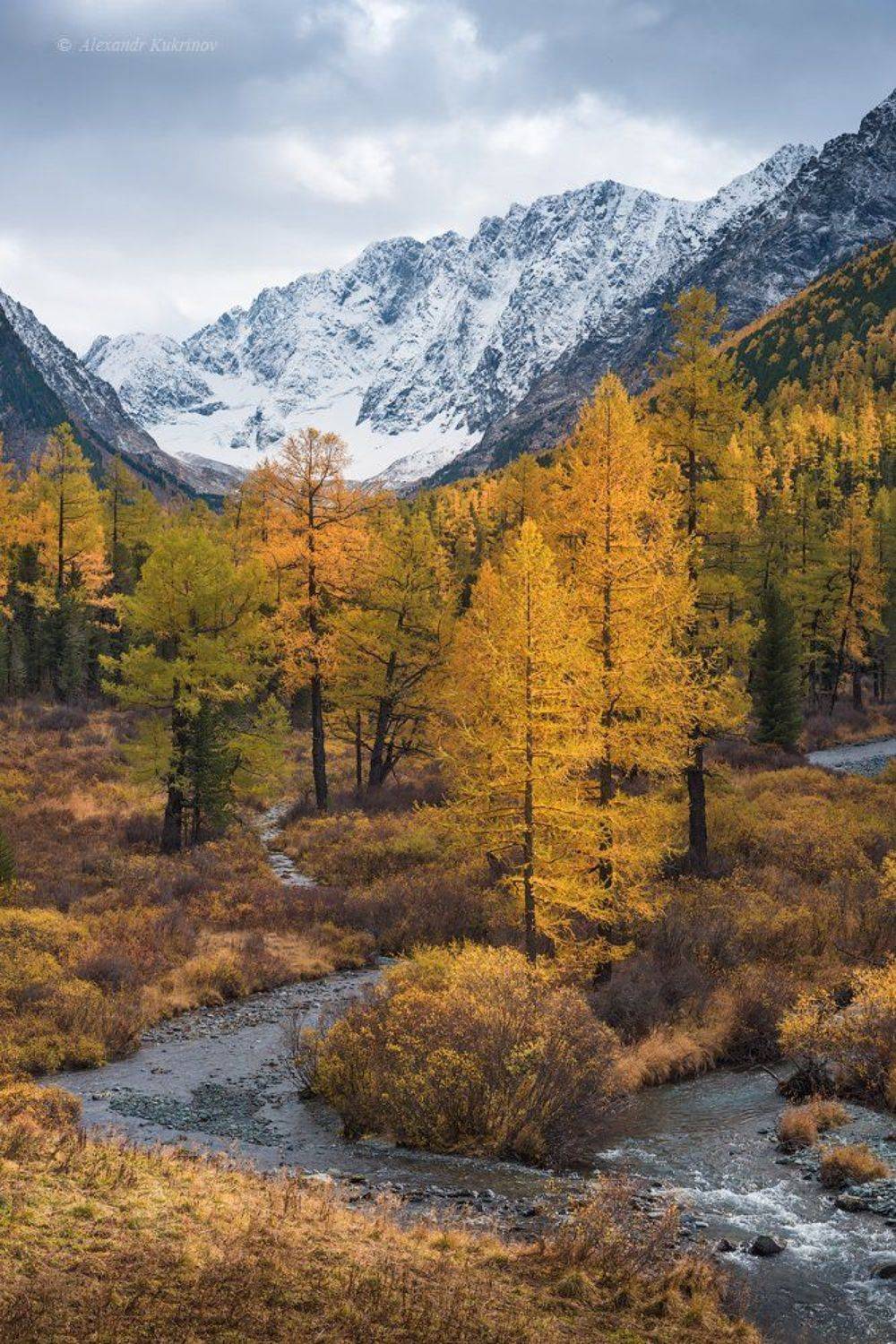 пейзаж, алтай, осень, куйгук, Александр Кукринов