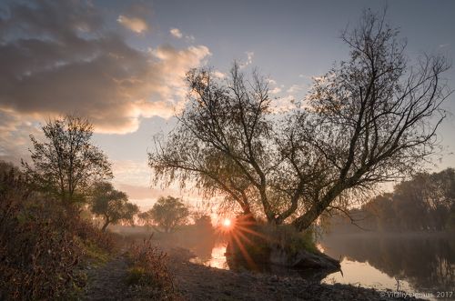 На берегу очень тихой реки...