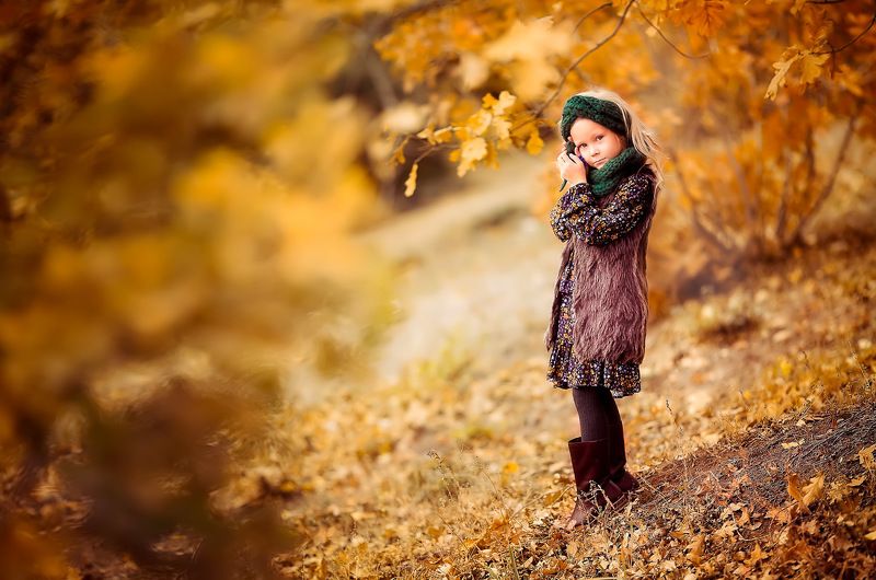 фото, детская и семейная фотография, жанр, пейзаж, фотография, объектив, дети, ребенок, детская фотография, осень Тихая, волшебная осень... фото превью