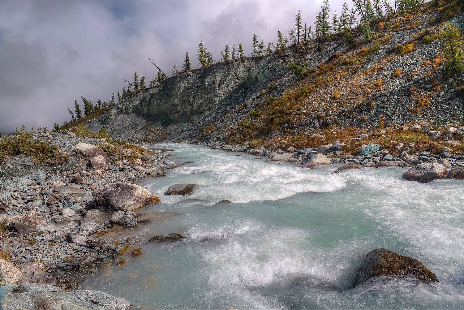 горная_река,горный_алтай,река_аккем, Сергей Кузнецов