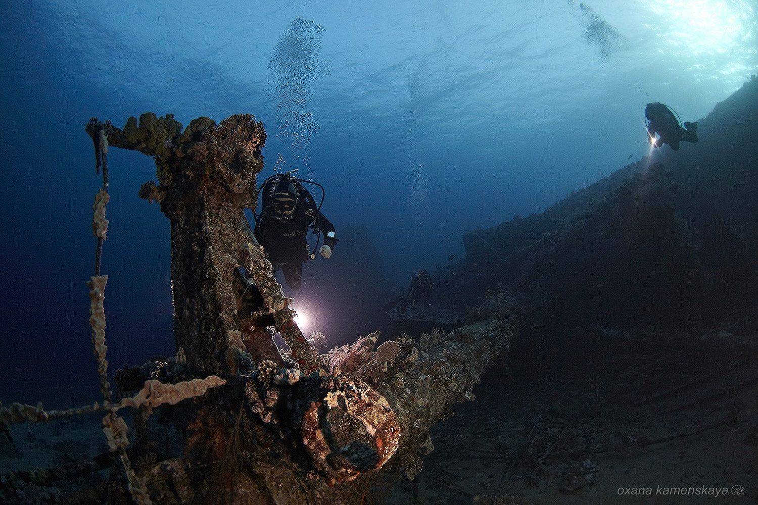 wreck Kimon M, Оксана Каменская