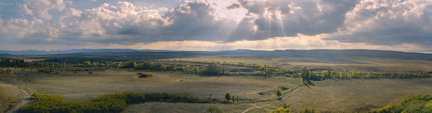 крым, просторы, белая, скала, панорама, Перхун Евгений