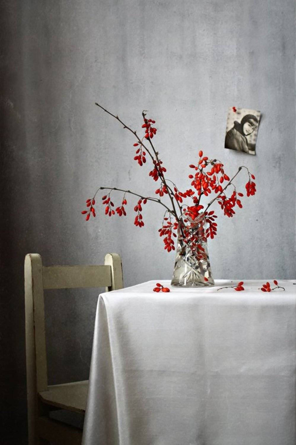 натюрморт, осень, ноябрь, барбарис, Курочкина Диана