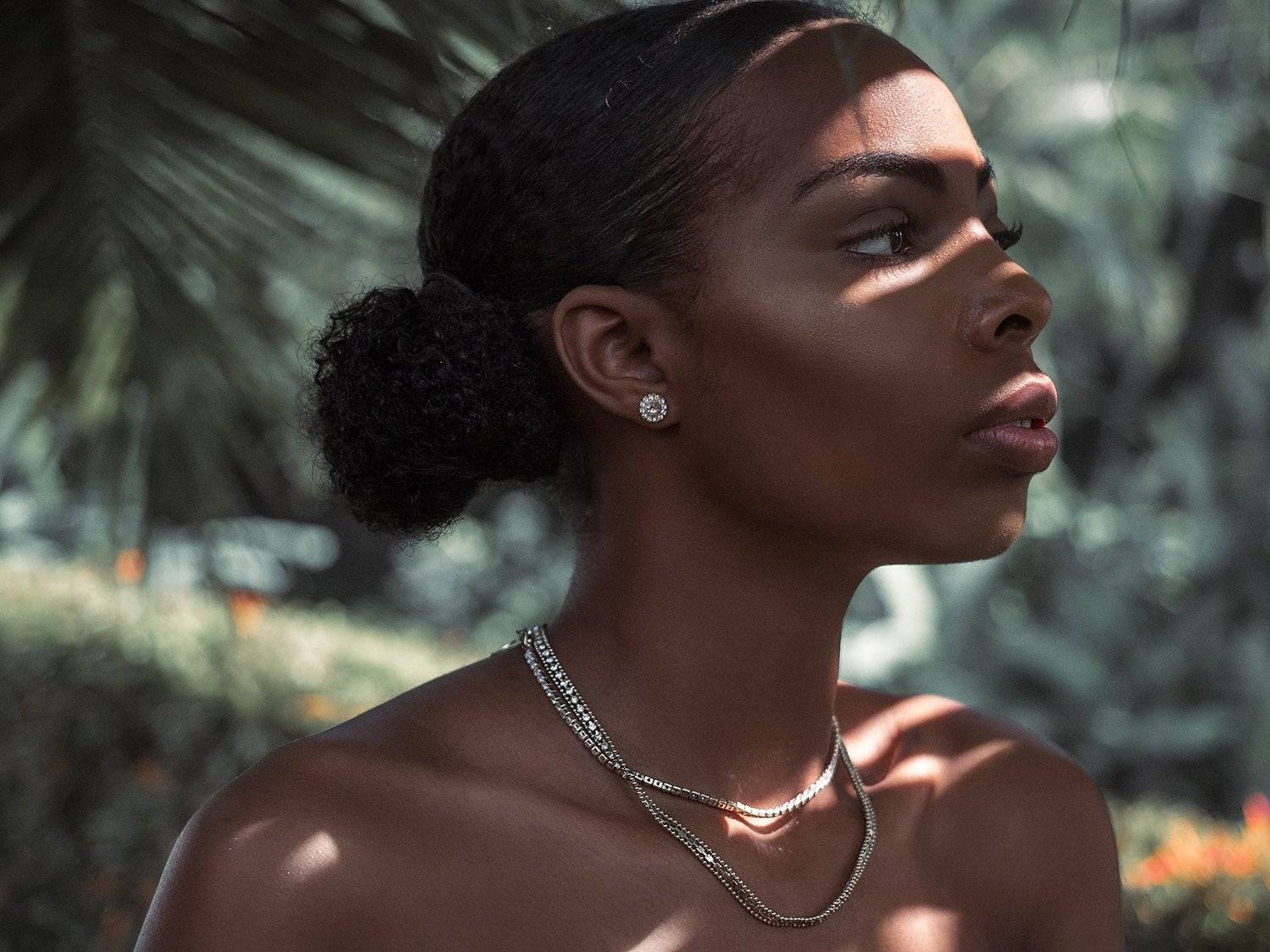 девушка, темнокожая, портрет, Марго Журавлёва