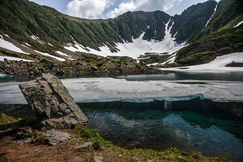 Голубые озера. Камчатка