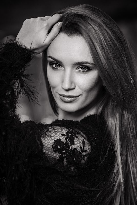 beauty,  G. in BW фото превью