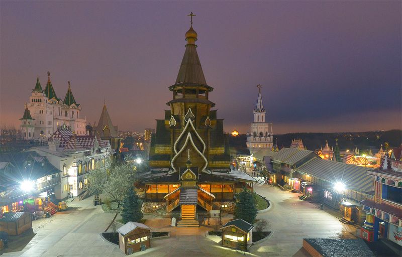 Холодный вечерок в Измайлово фото превью