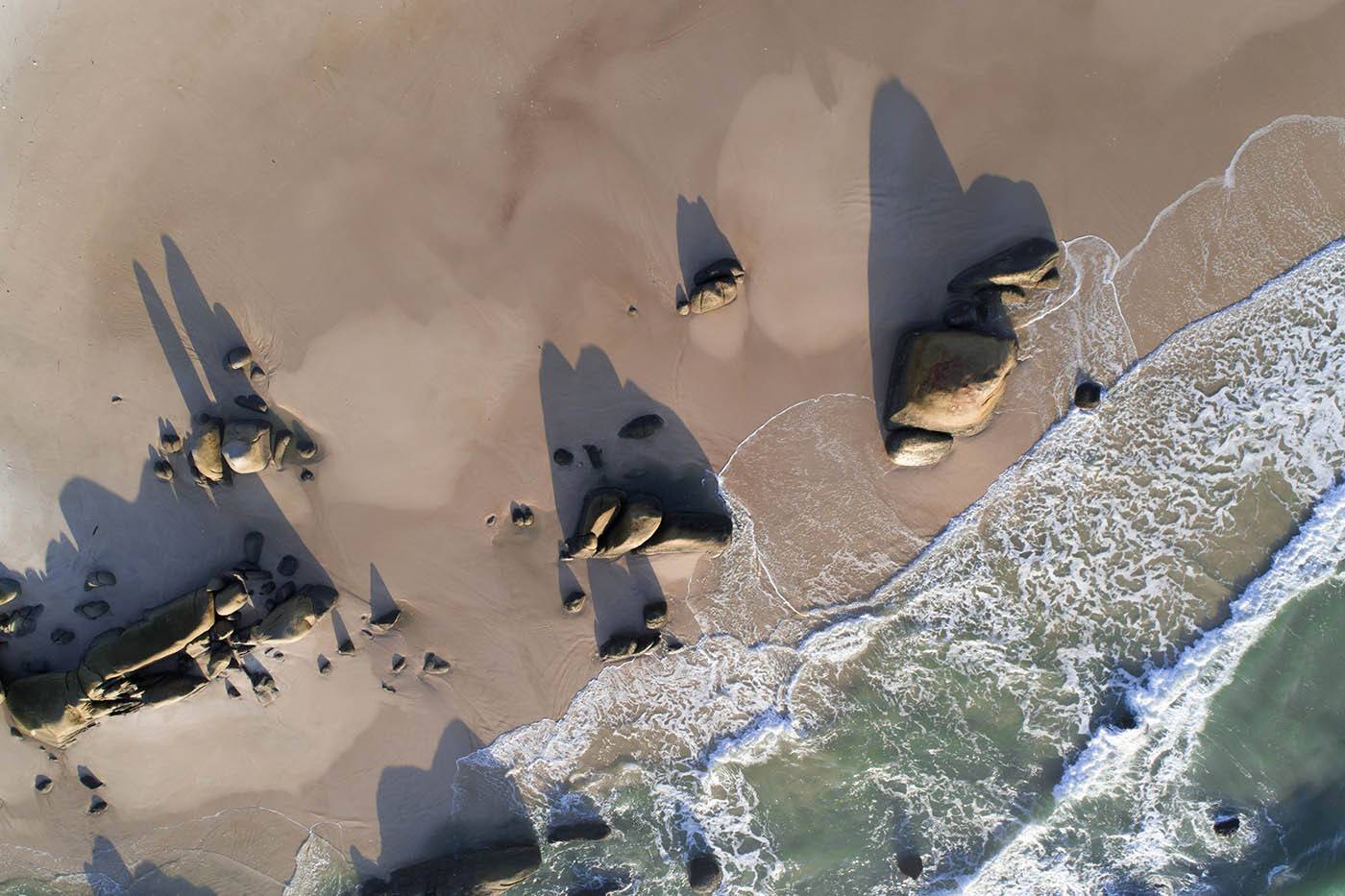 Вьетнам, Ке Га, скалы, песок, пляж, океан, аэро, aerial, Борис Резванцев